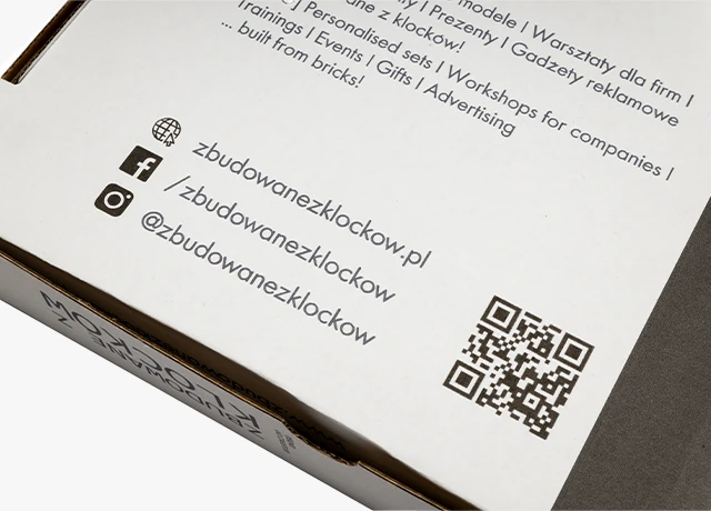 opakowanie z nadrukiem stworzone z miłością do detali precyzyjne i funkcjonalne social media